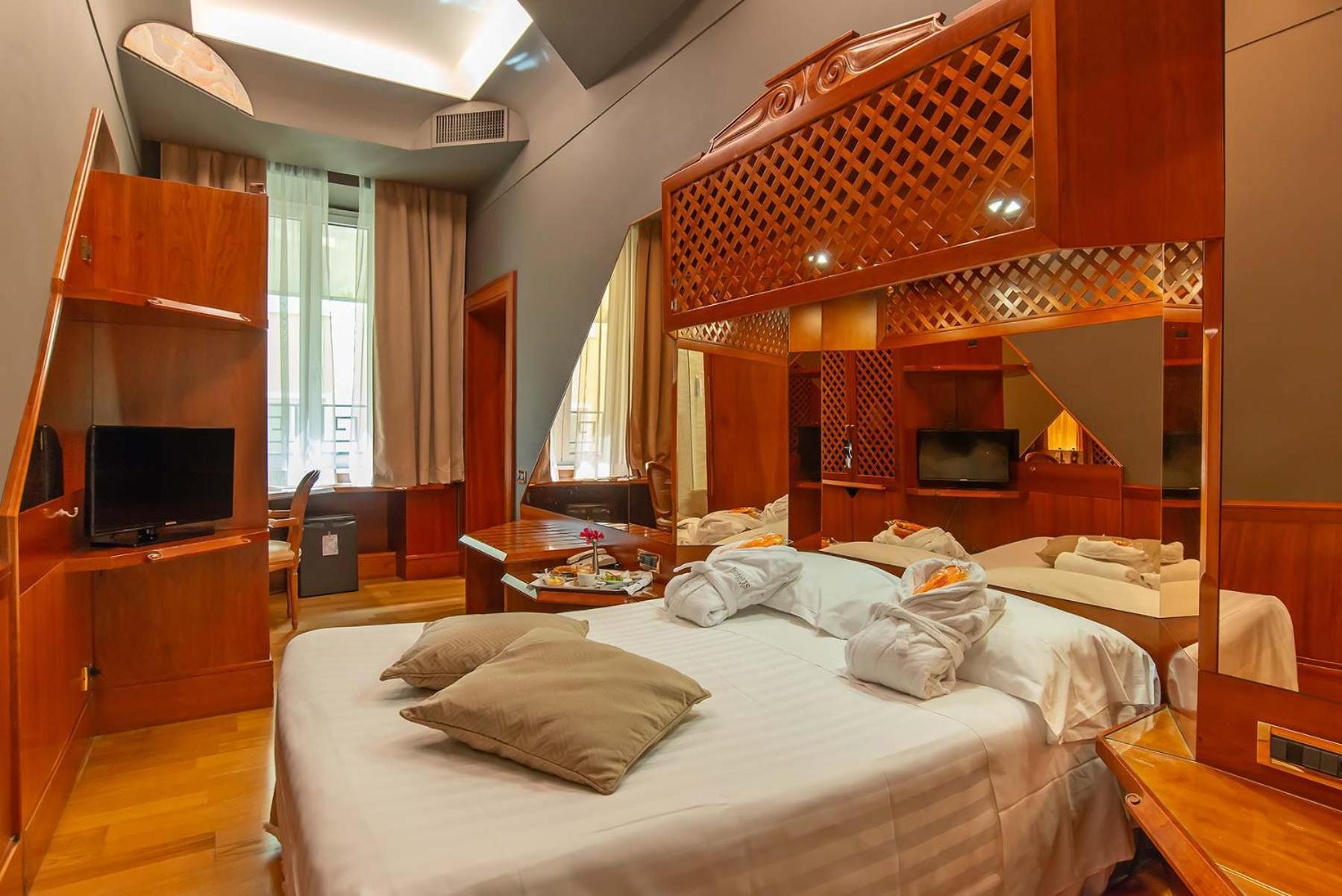 Two Connecting Double Rooms