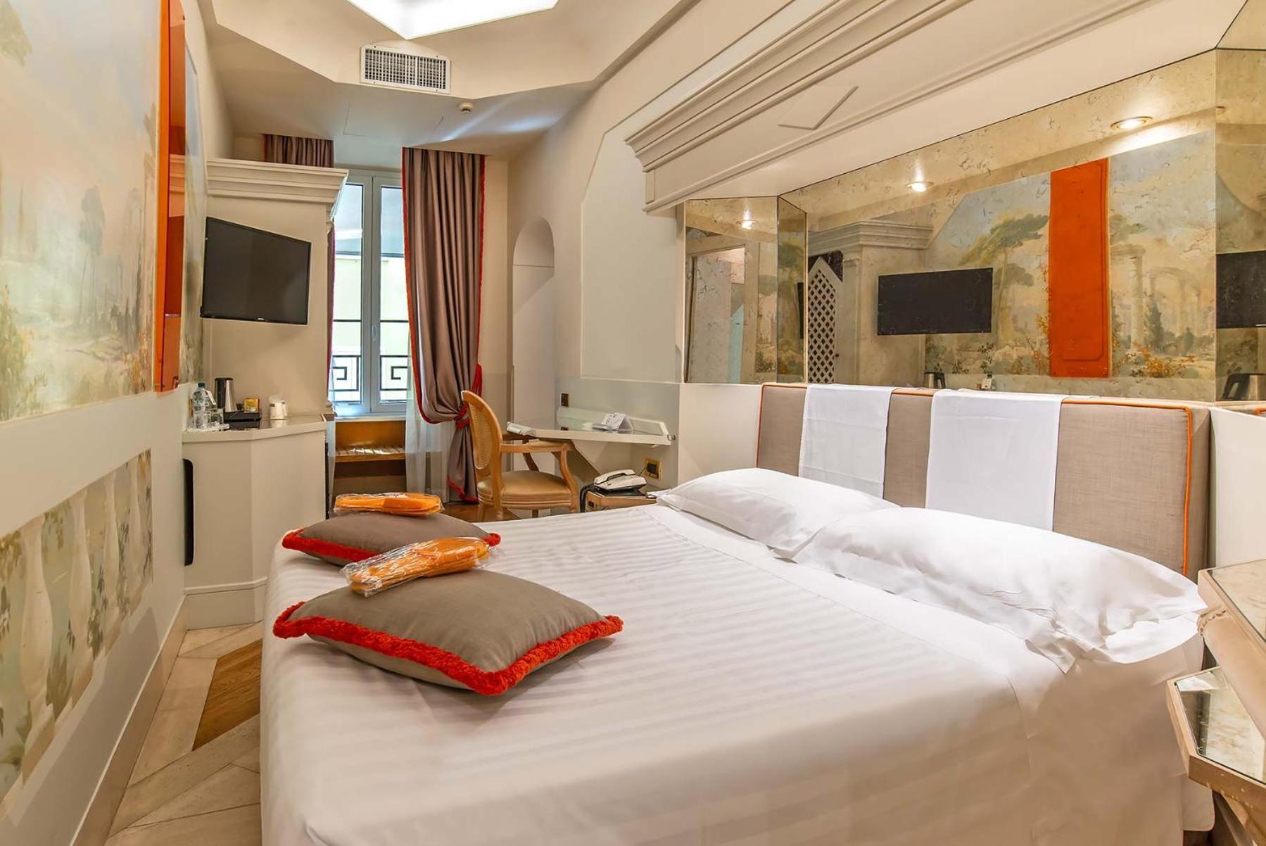 Two Connecting Double Rooms