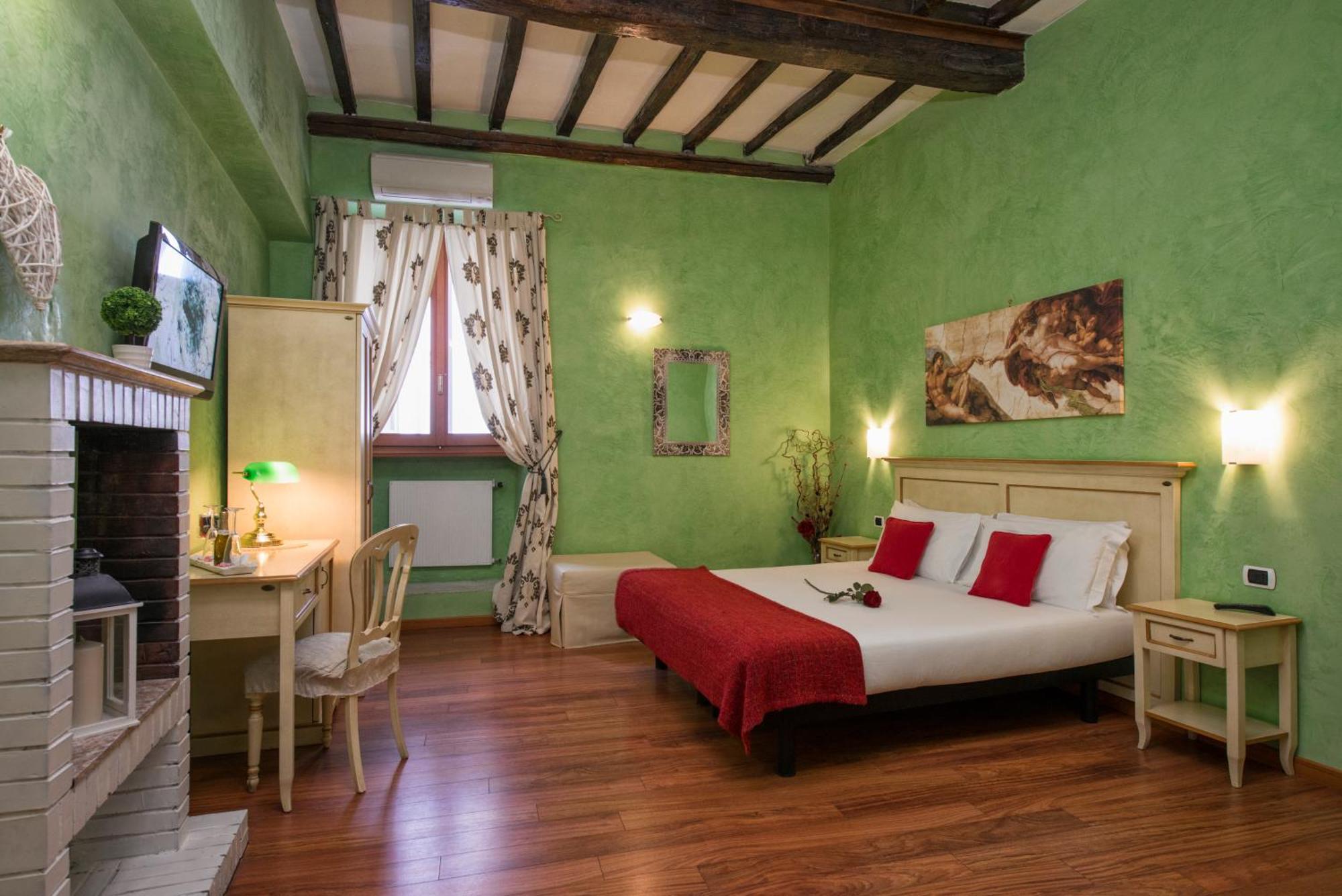 Superior Quadruple Room with 1 double bed and 1 sofa bed