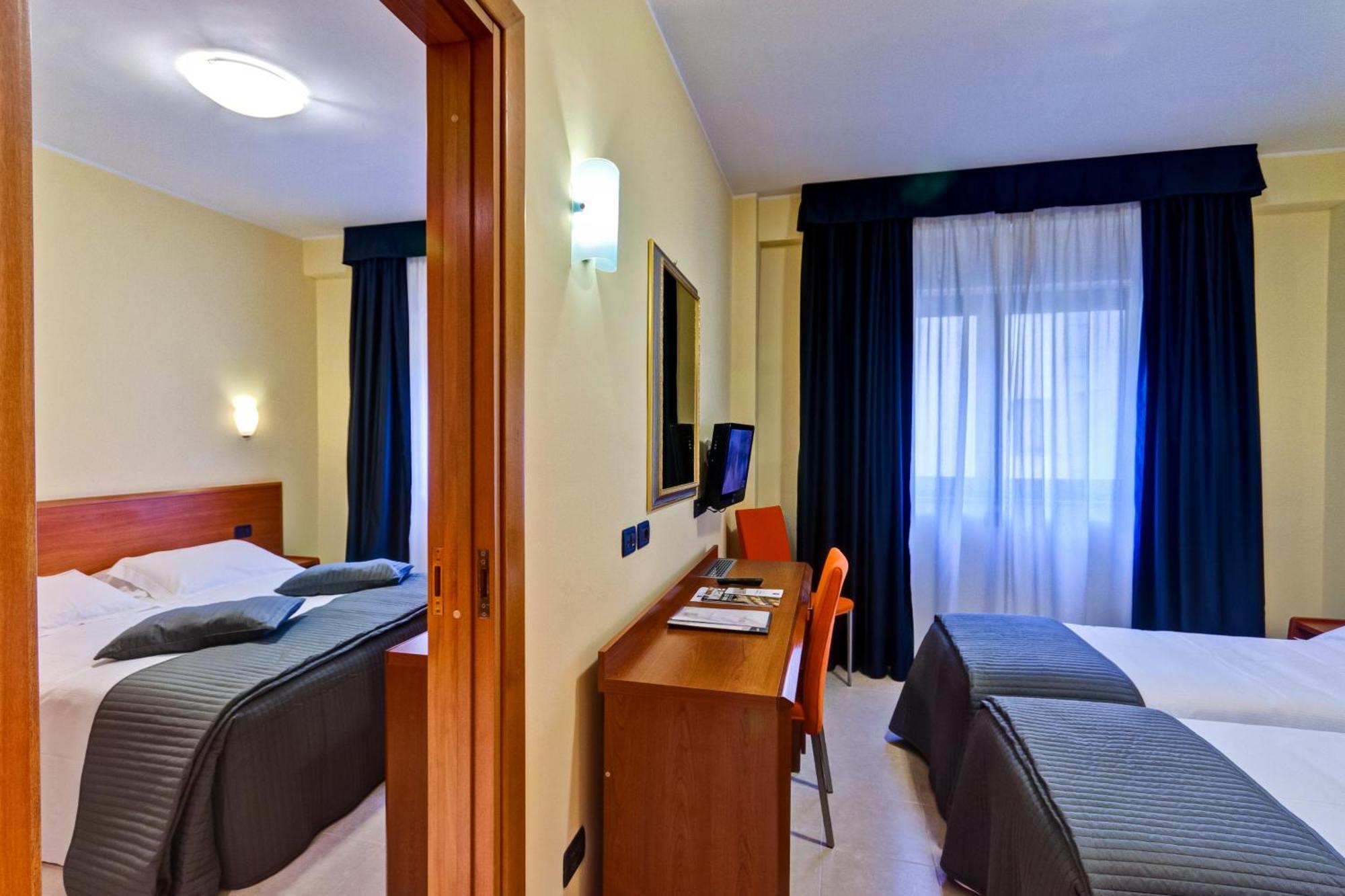 Two Connecting Double Rooms